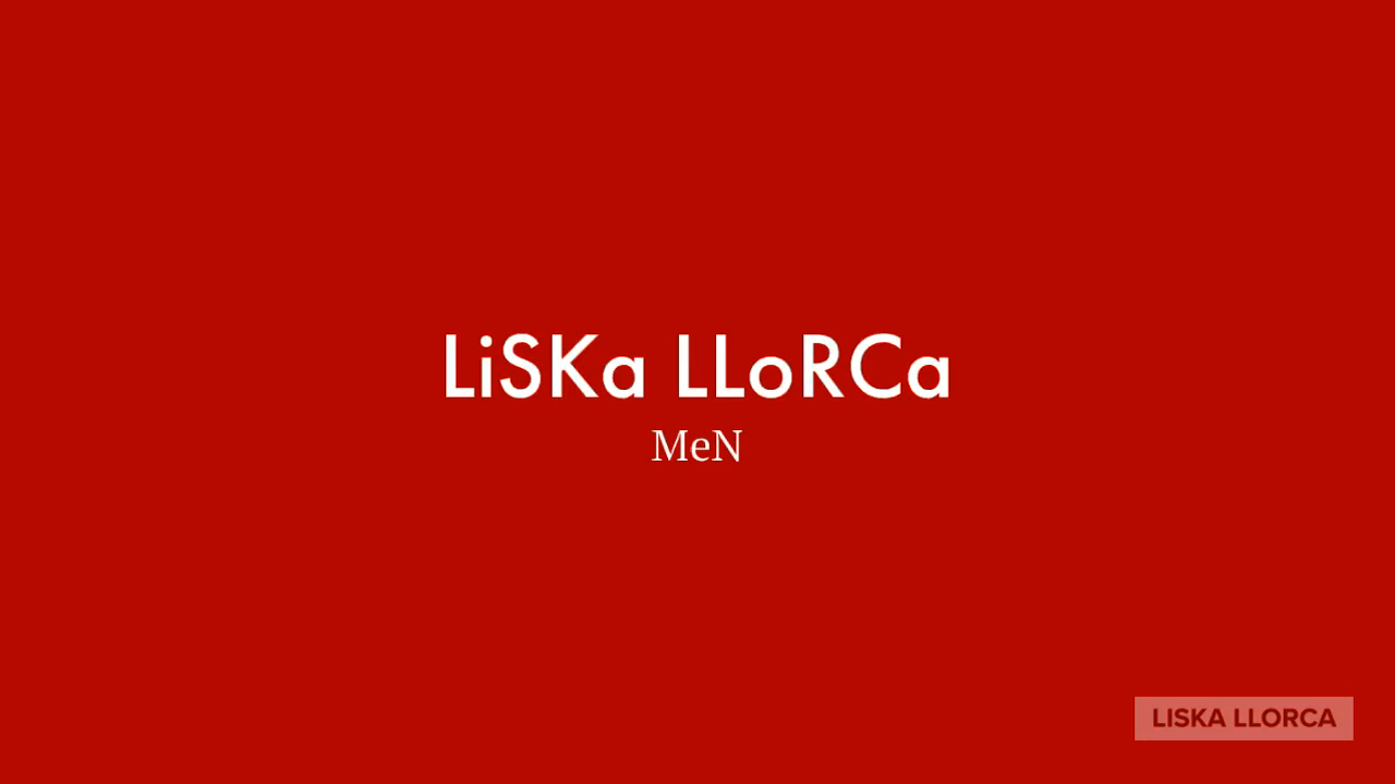 MeN by LiSKa LLoRCa