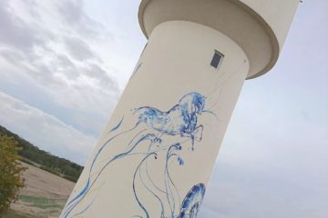 Le château-d'eau de Coulanges